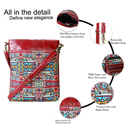 V2G Sling Bag- Tribal Patterns