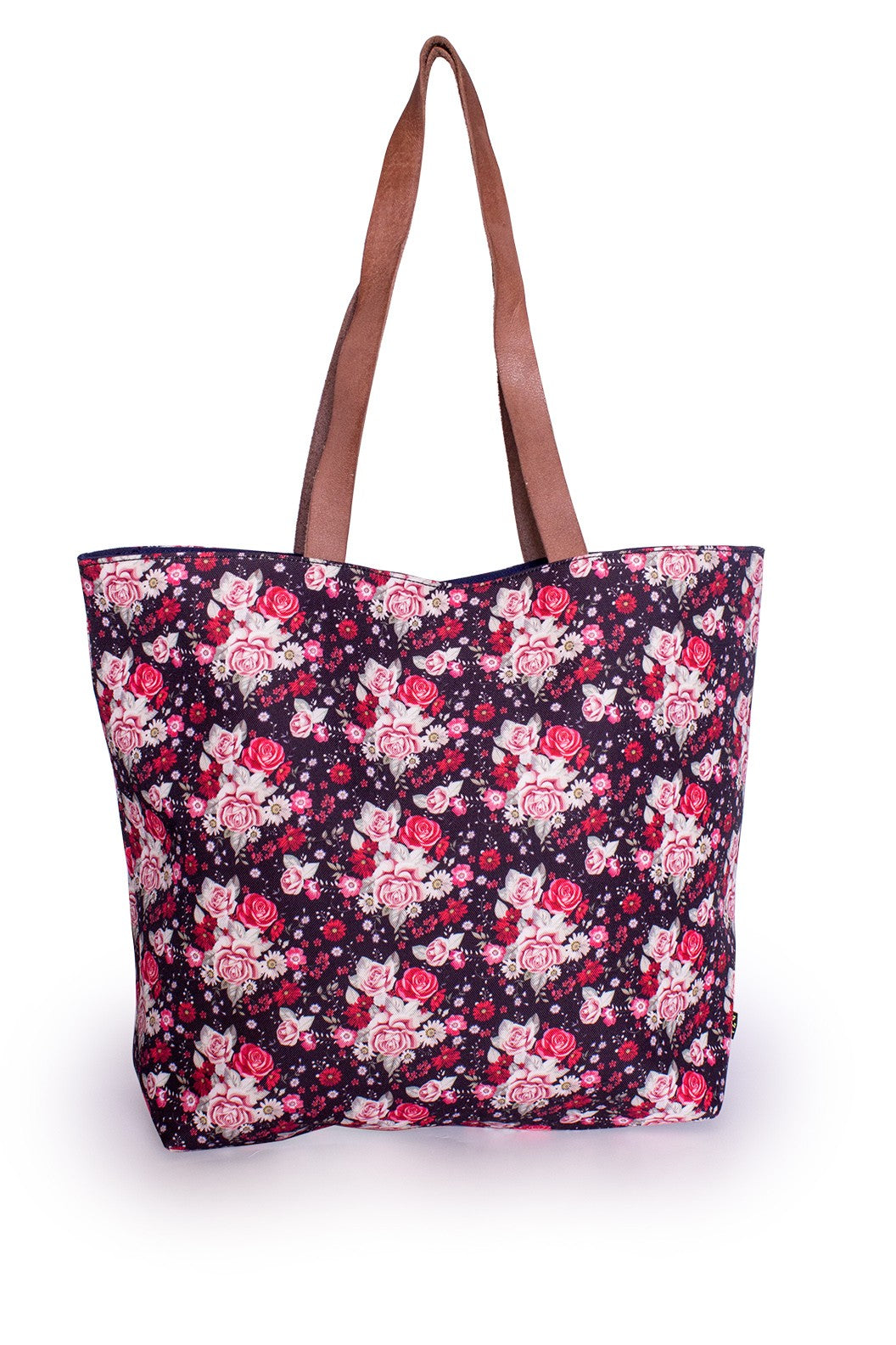 Shopper bag-Red Roses Bunch