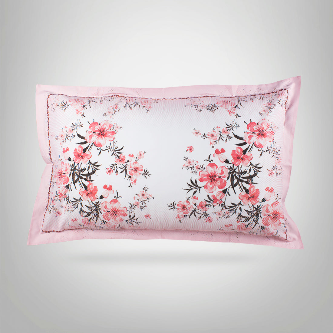 V2G Just Flower Printed Pillow Covers - Pair