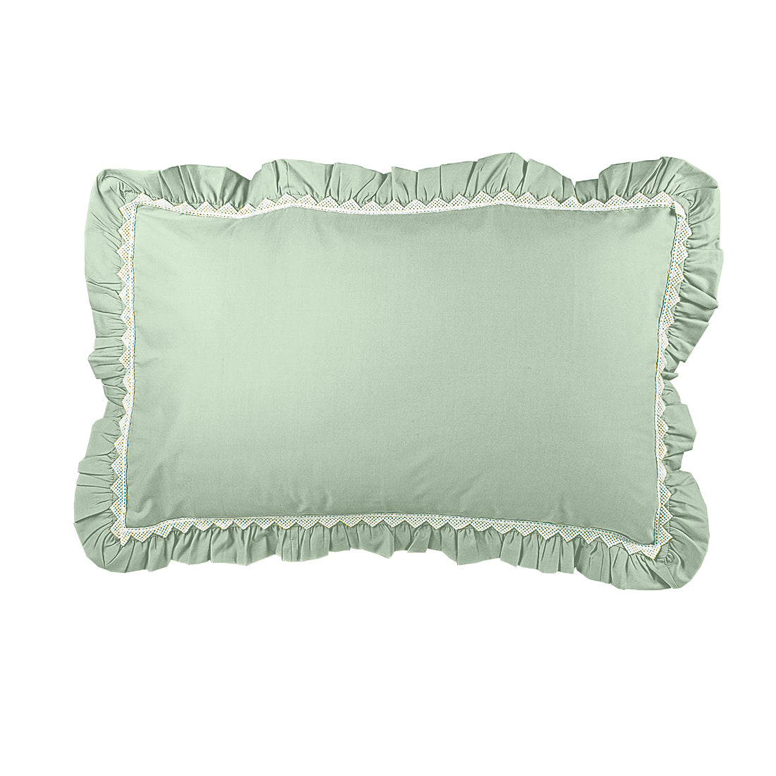 V2G Plain Color Pillow Covers-Dark Olive Green- Pair