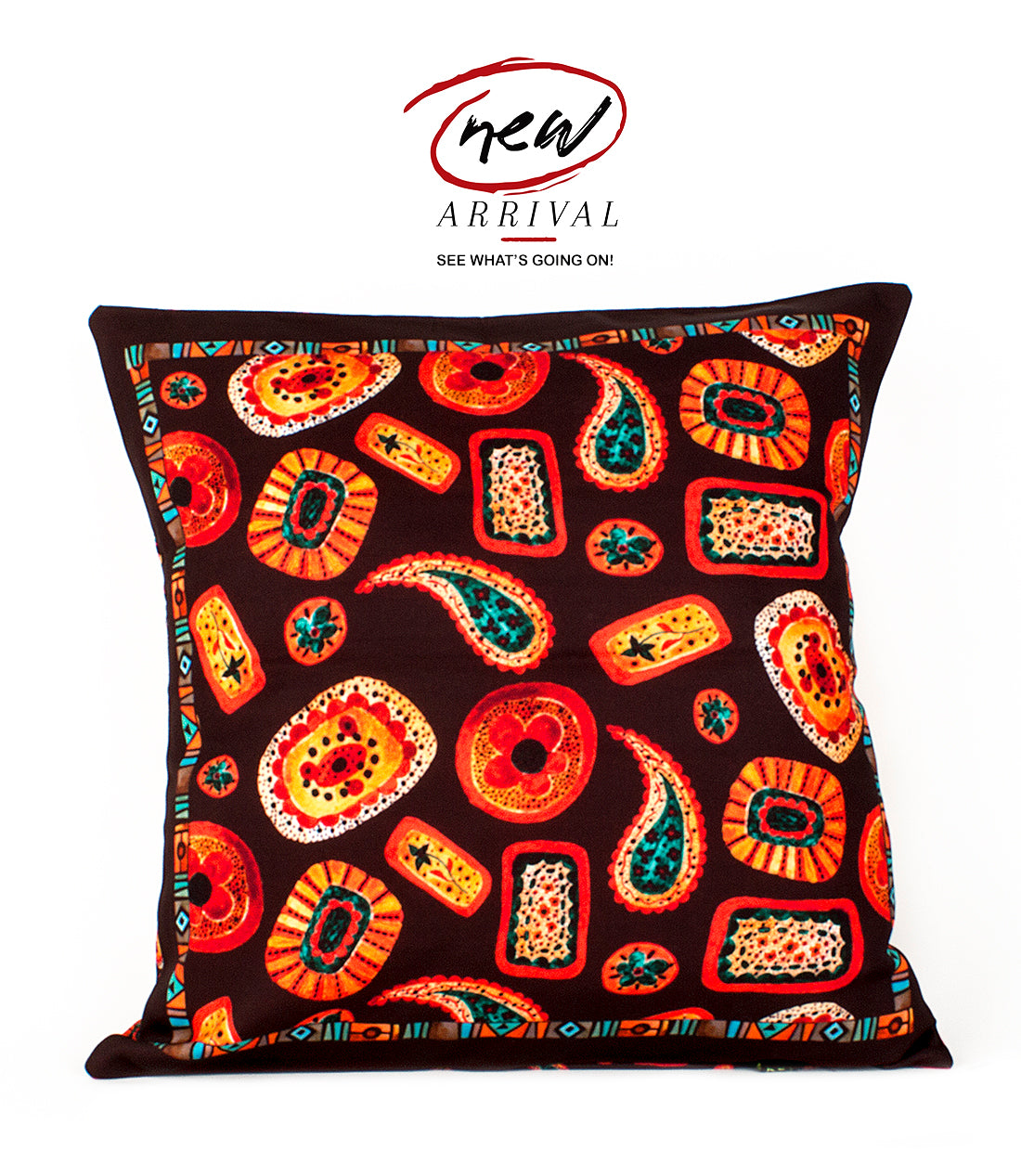 Cushion Cover-Ethnic Collection-900025-Set of 2