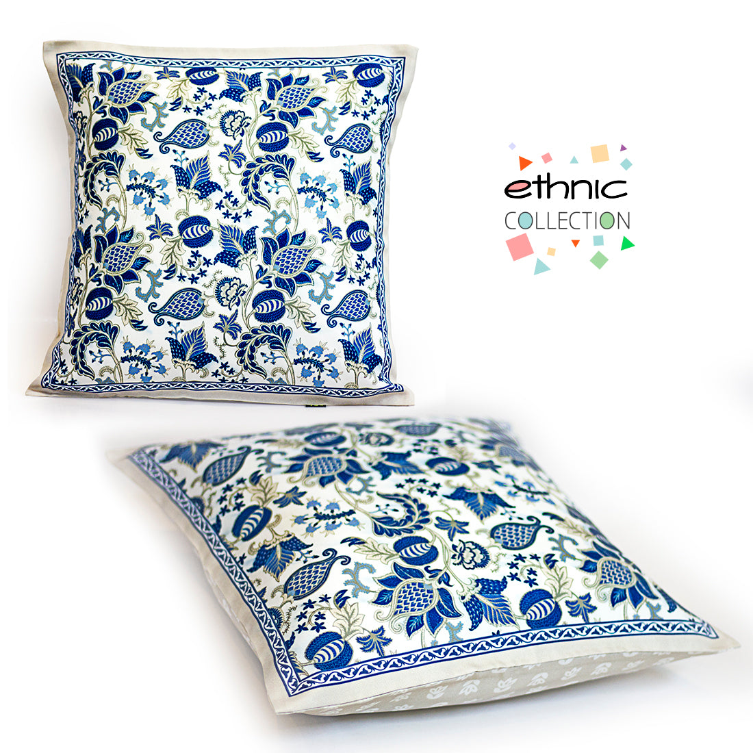 Cushion Cover-Ethnic Collection-04- Set of 2