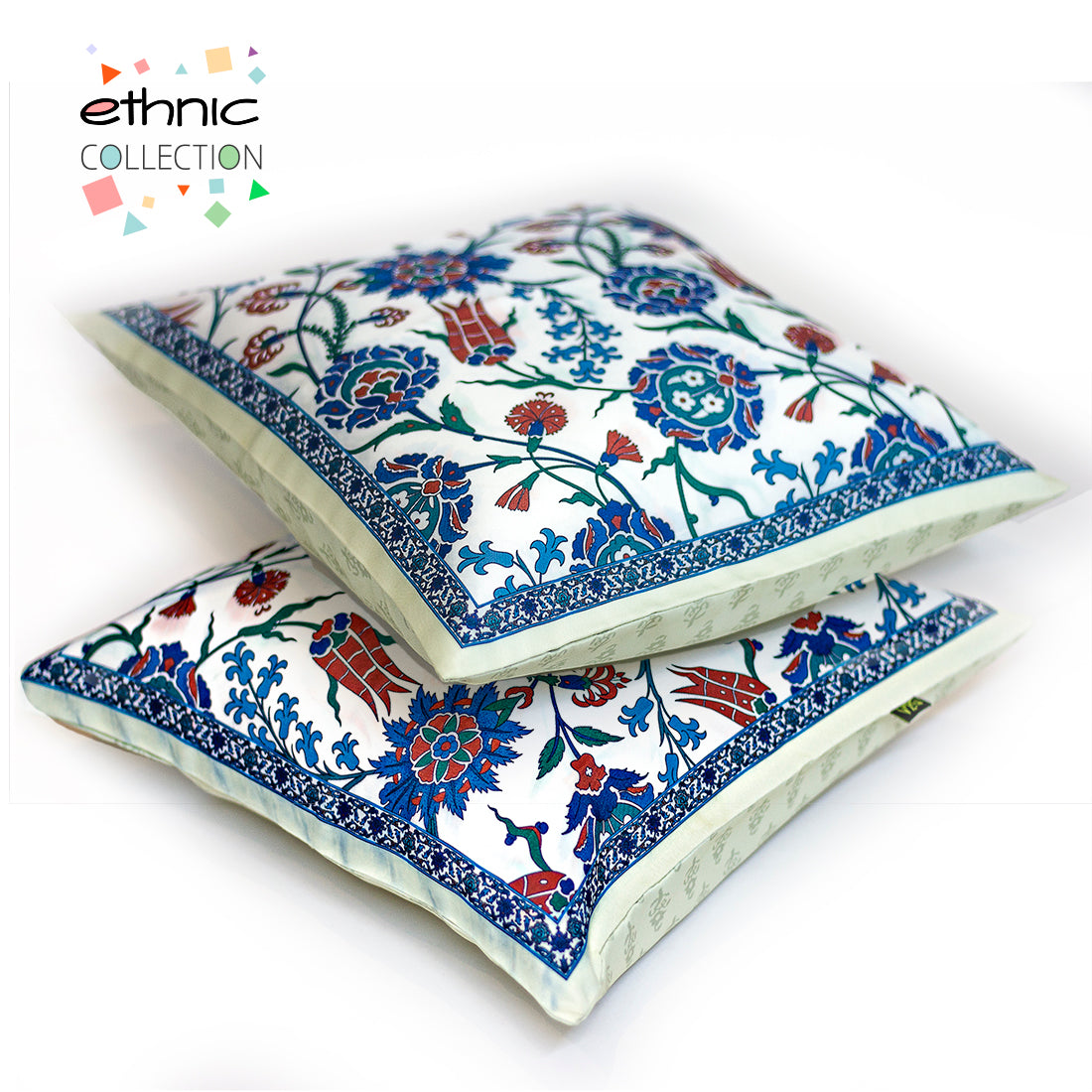Cushion Cover-Ethnic Collection-14-Set of 2