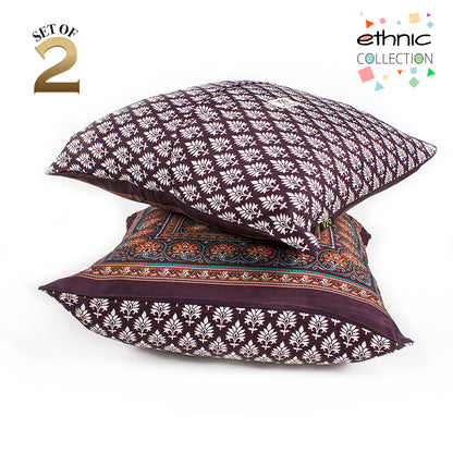Cushion Cover-Ethnic Collection-21-Set of 2