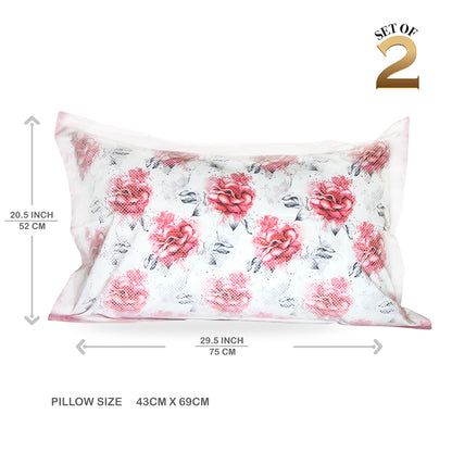 V2G Printed Pillow Covers- Mosaic Roses