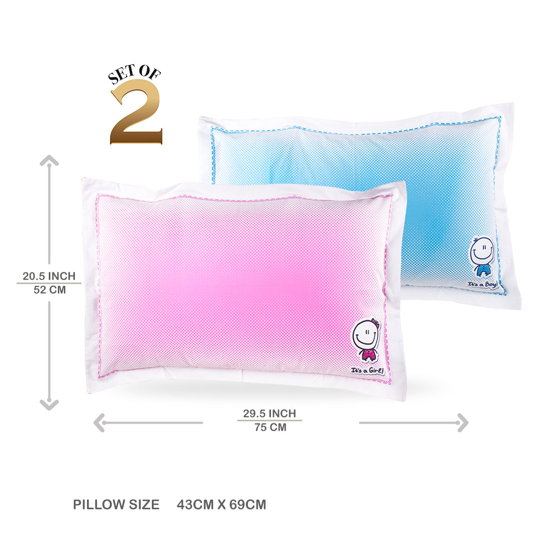 V2G Me &amp; You Printed Pillow Covers- Pair