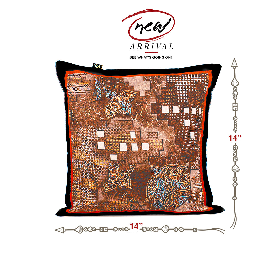 Cushion Cover-Ethnic Collection-90009-Set of 2