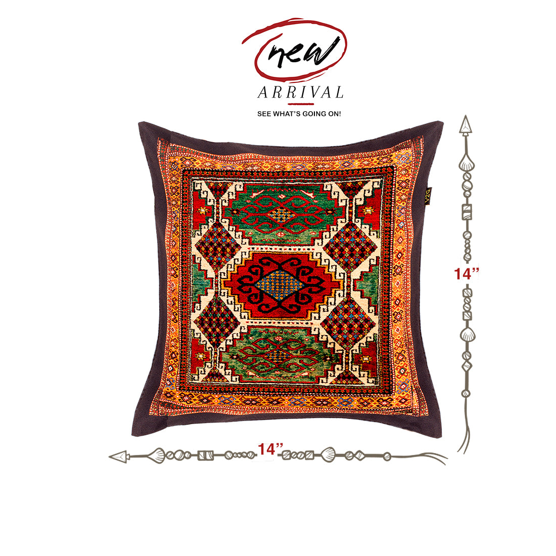 Cushion Cover-Ethnic Collection-90010-Set of 2