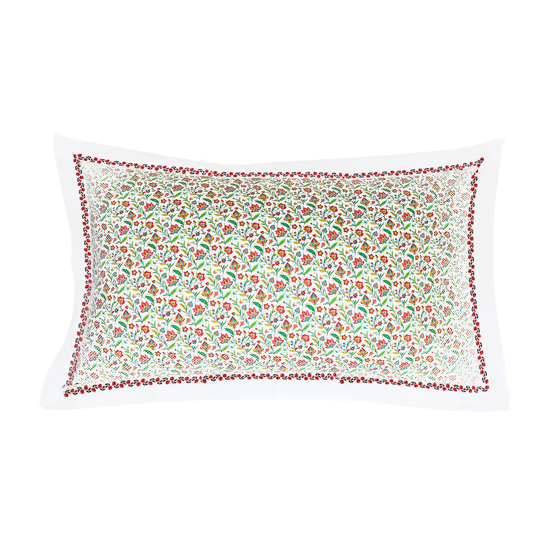 V2G Printed Pillow Covers- All over Flowers- Pair