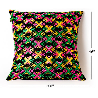 Cushion Cover-Embroidery-Phulkari-2 | Set of 2