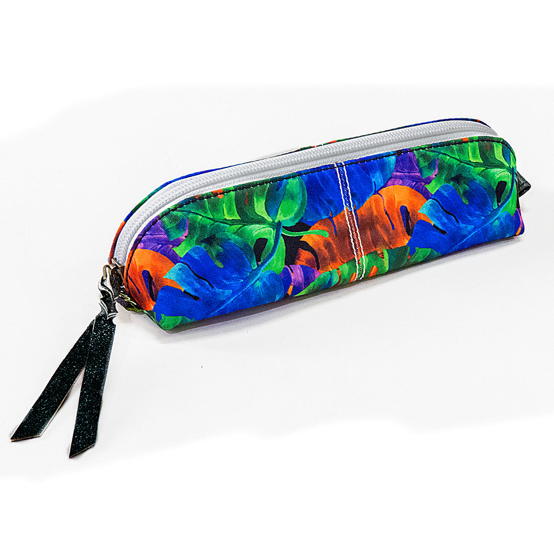 Stationary Pouch- Tropical Leaves