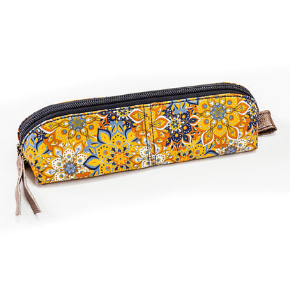 Stationary Pouch- Yellow Flowers