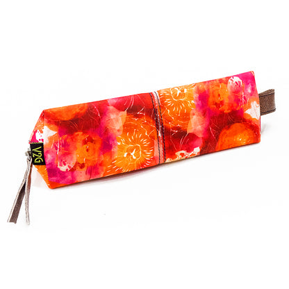Stationary or MakeUp Pouch-Watercolor Flowers