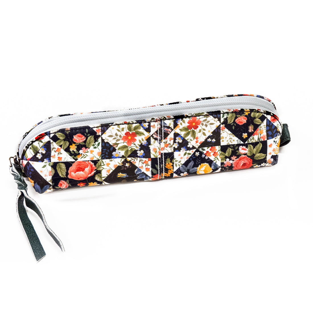 Stationary or MakeUp Pouch-English Flowers