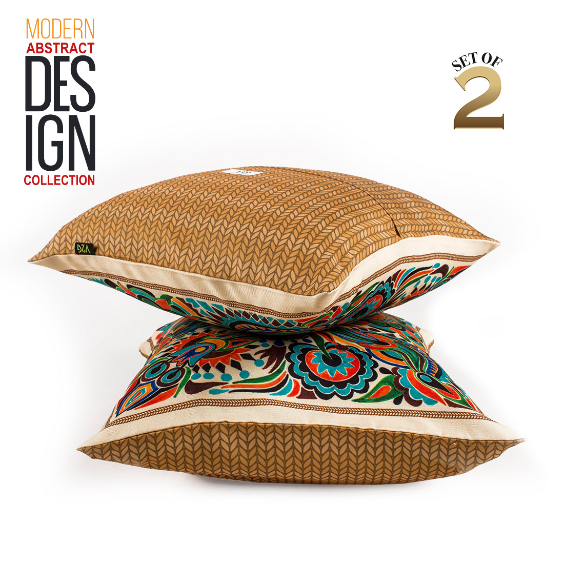 Cushion Cover-Ethnic Collection-44-Set of 2