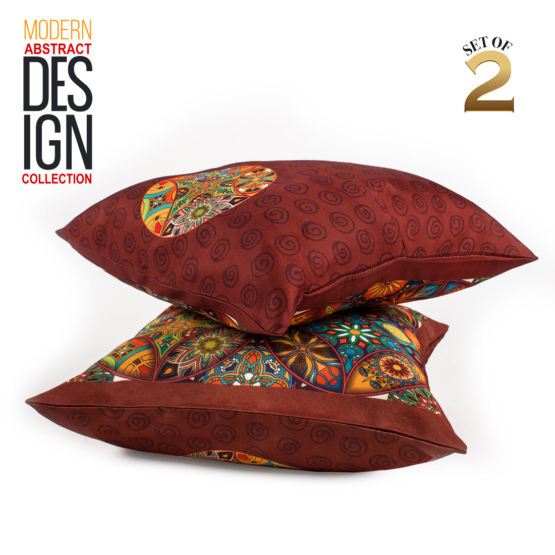 Cushion Cover-Ethnic Collection-43-Set of 2