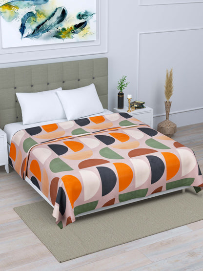 Dohar-Double Bed-Colored Half Circles