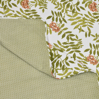 Dohar Cotton-Double Bed- Autumn Green