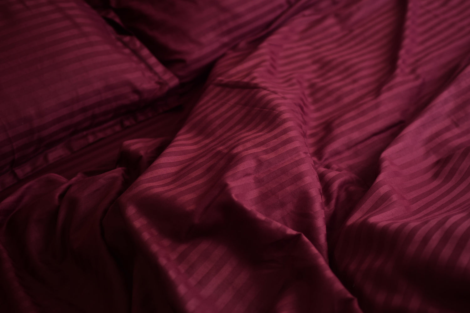 Single Bedsheet- Wine